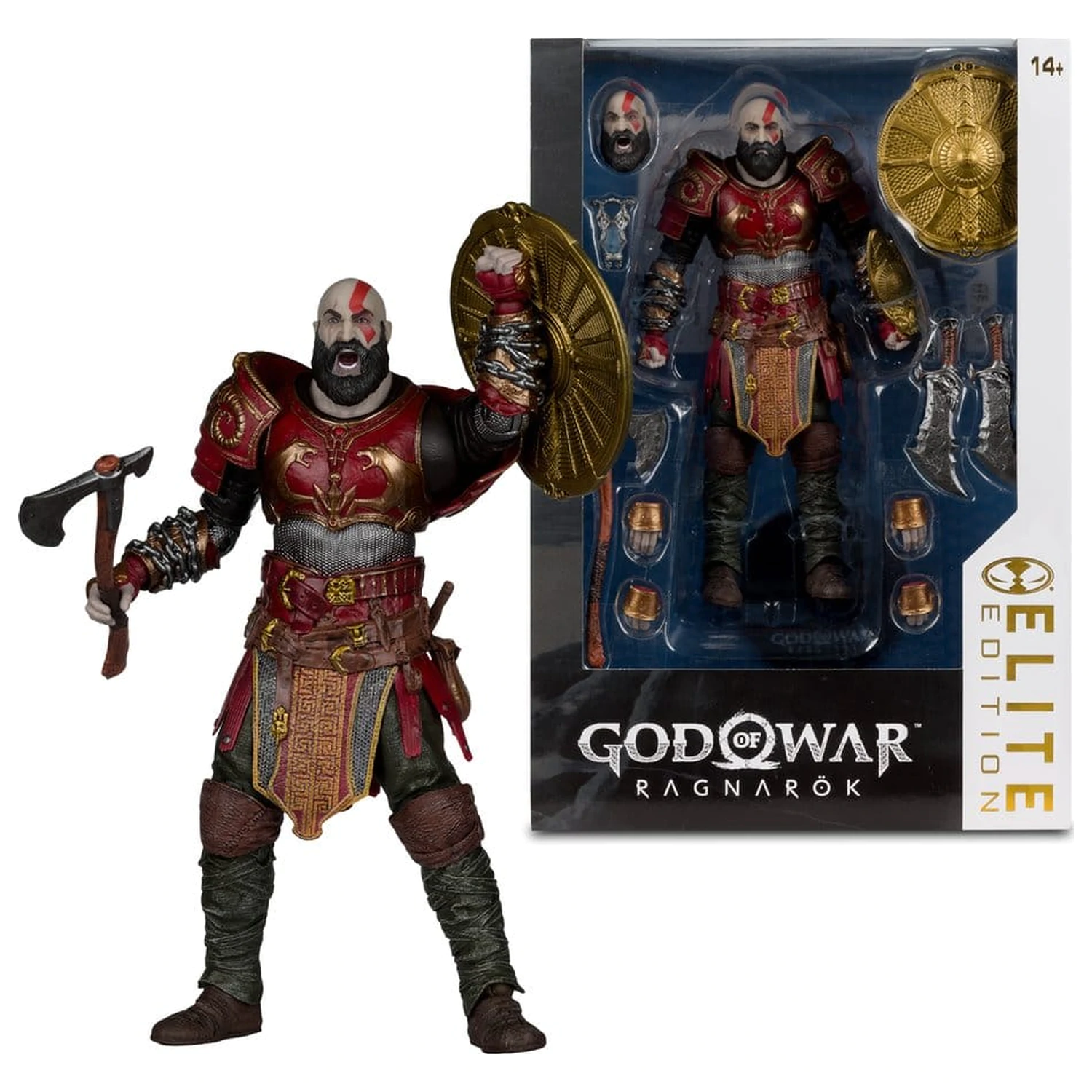 God of War McFarlane Elite Edition akcijska figura Kratos 18 cm fotografija izdelka