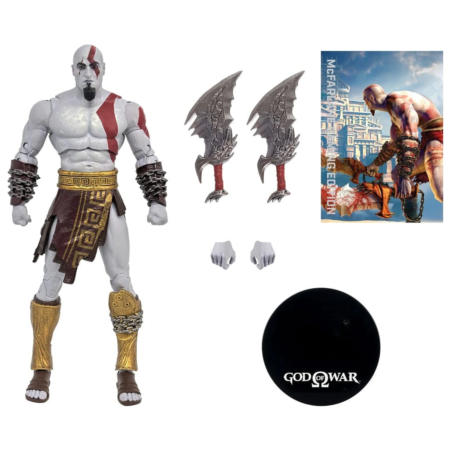 God of War McFarlane Gaming Edition akcijska figura Kratos 18 cm fotografija izdelka