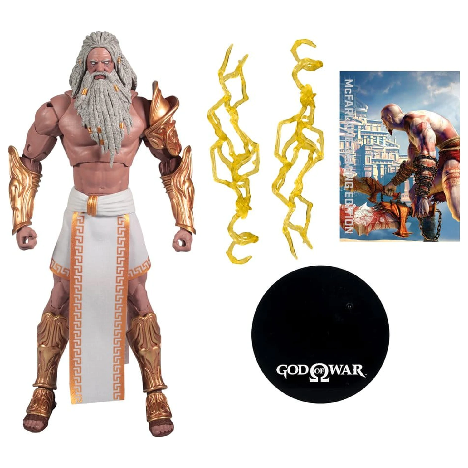 God of War McFarlane Gaming Edition akcijska figura Zeus 18 cm fotografija izdelka