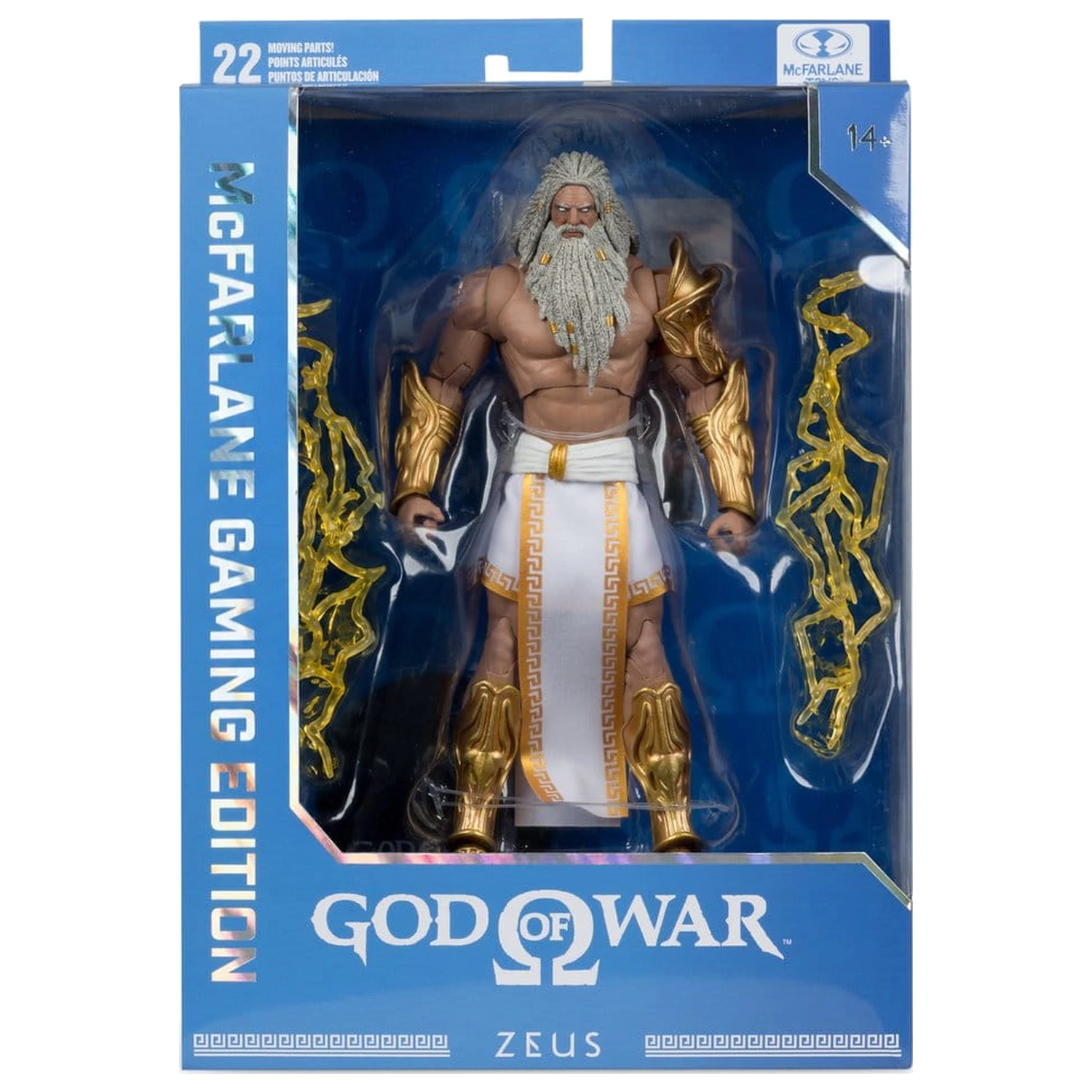 God of War McFarlane Gaming Edition akcijska figura Zeus 18 cm fotografija izdelka