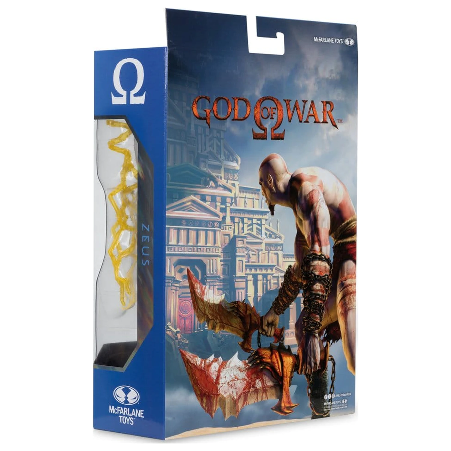 God of War McFarlane Gaming Edition akcijska figura Zeus 18 cm fotografija izdelka