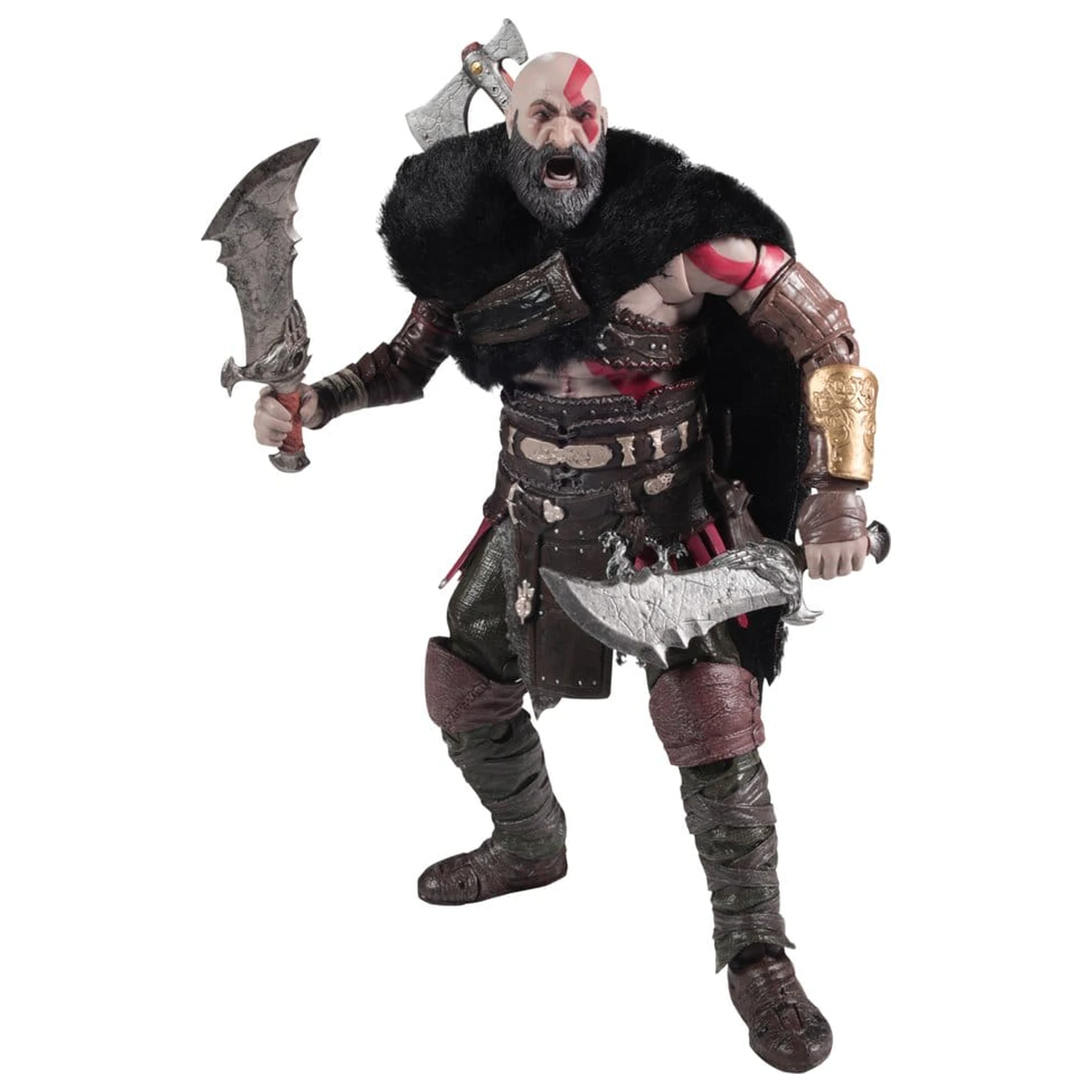 God of War Ragnarok McFarlane Elite Edition Deluxe akcijska figura Kratos #18 18 cm fotografija izdelka