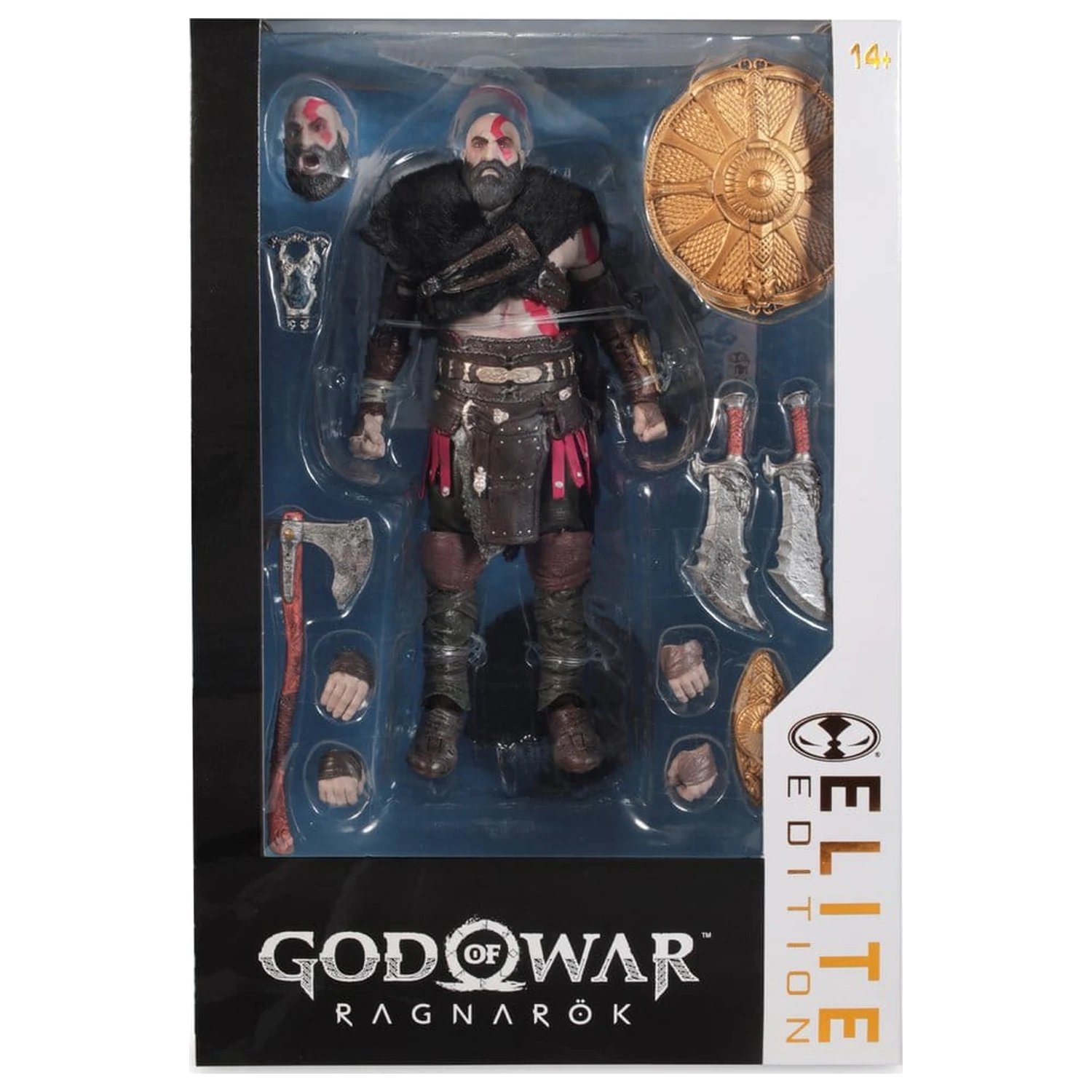 God of War Ragnarok McFarlane Elite Edition Deluxe akcijska figura Kratos #18 18 cm fotografija izdelka