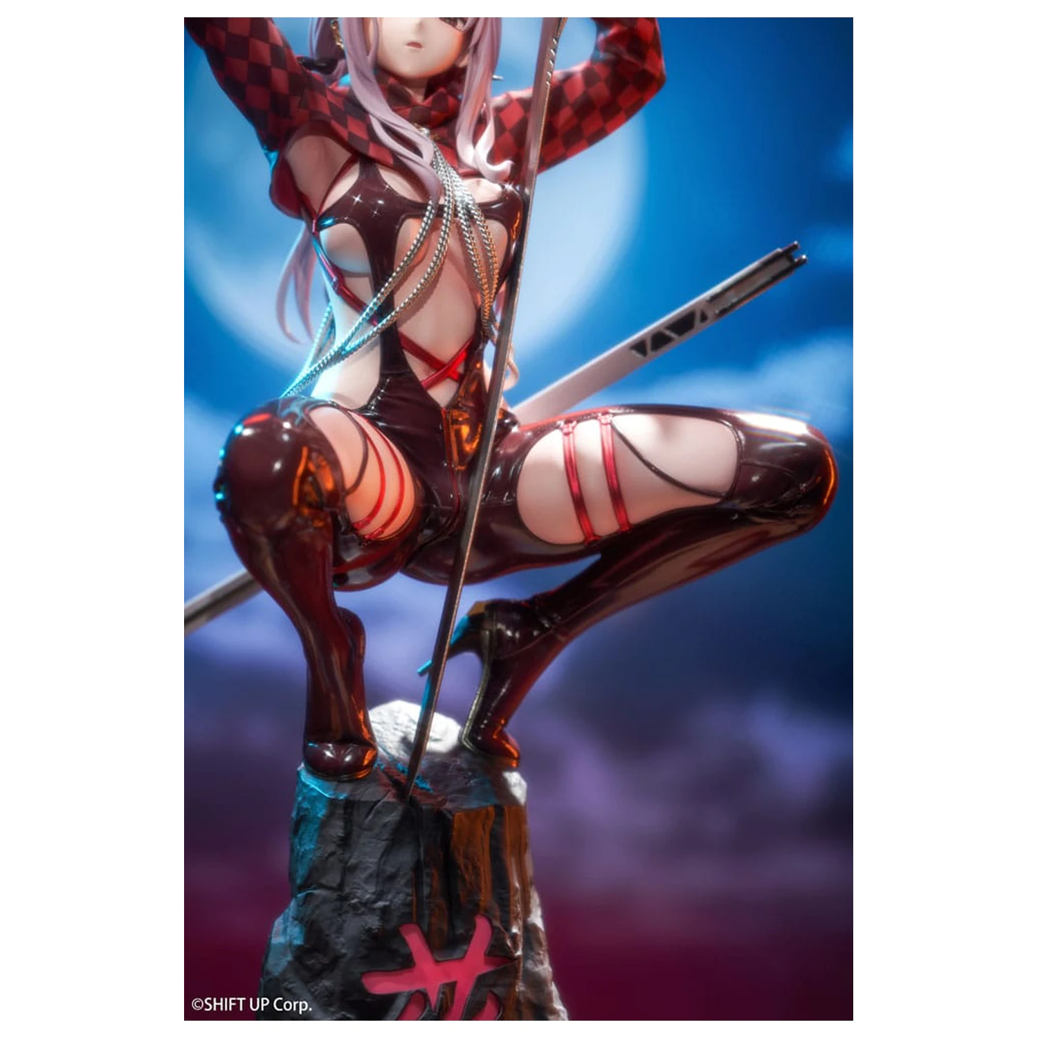 Goddess of Victory: Nikke PVC kip 1/10 Scarlet: Racer's High 22 cm fotografija izdelka