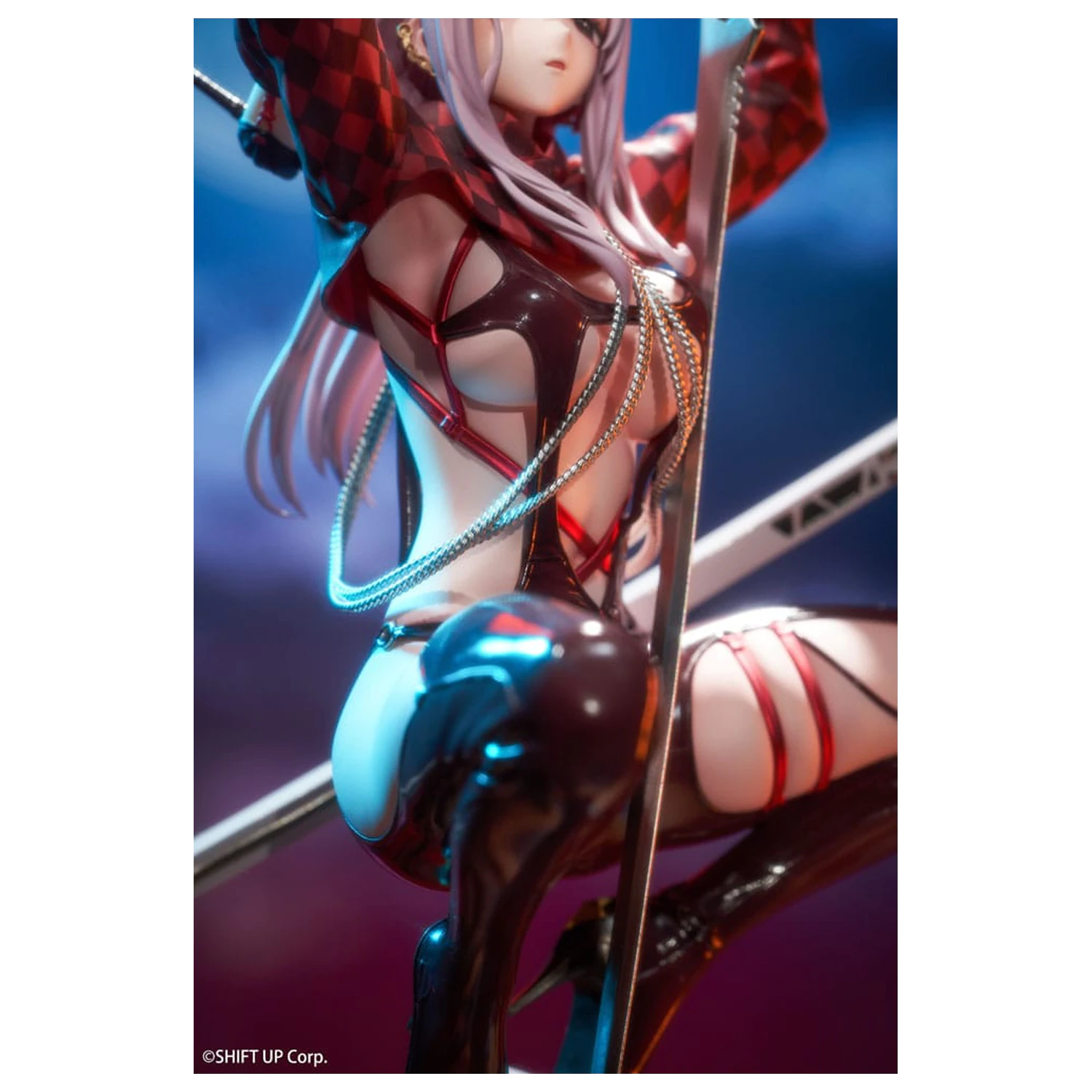 Goddess of Victory: Nikke PVC kip 1/10 Scarlet: Racer's High 22 cm fotografija izdelka