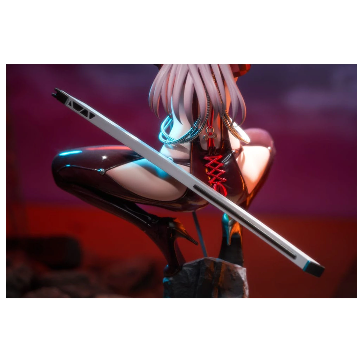 Goddess of Victory: Nikke PVC kip 1/10 Scarlet: Racer's High 22 cm fotografija izdelka