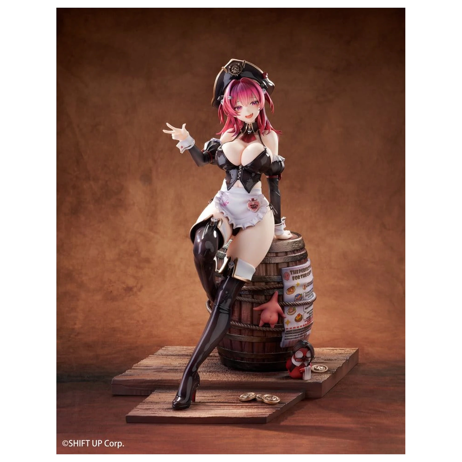 Goddess of Victory: Nikke PVC kip 1/4 Mast: Romantic Maid Deluxe Edtition 42 cm fotografija izdelka
