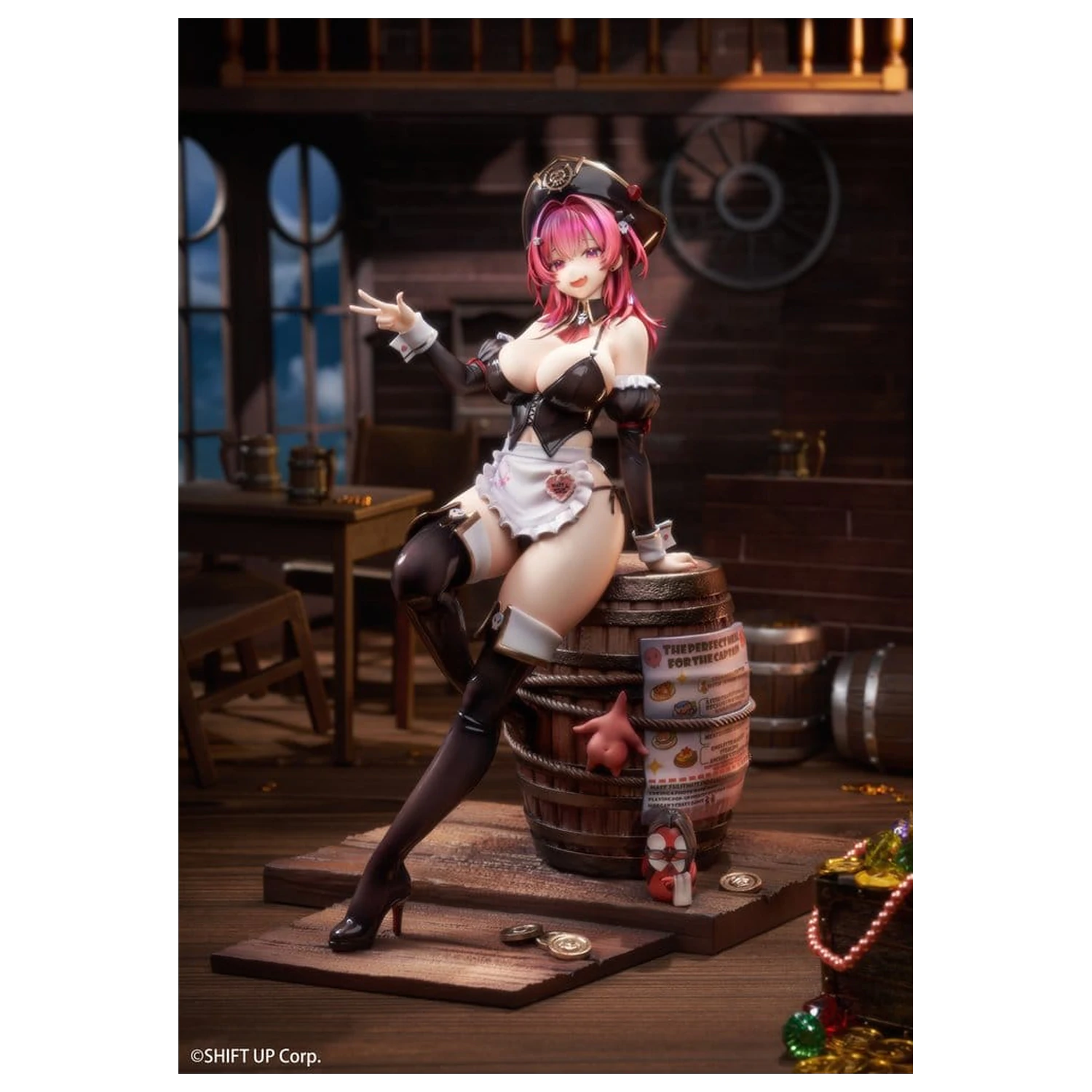 Goddess of Victory: Nikke PVC kip 1/4 Mast: Romantic Maid Deluxe Edtition 42 cm fotografija izdelka