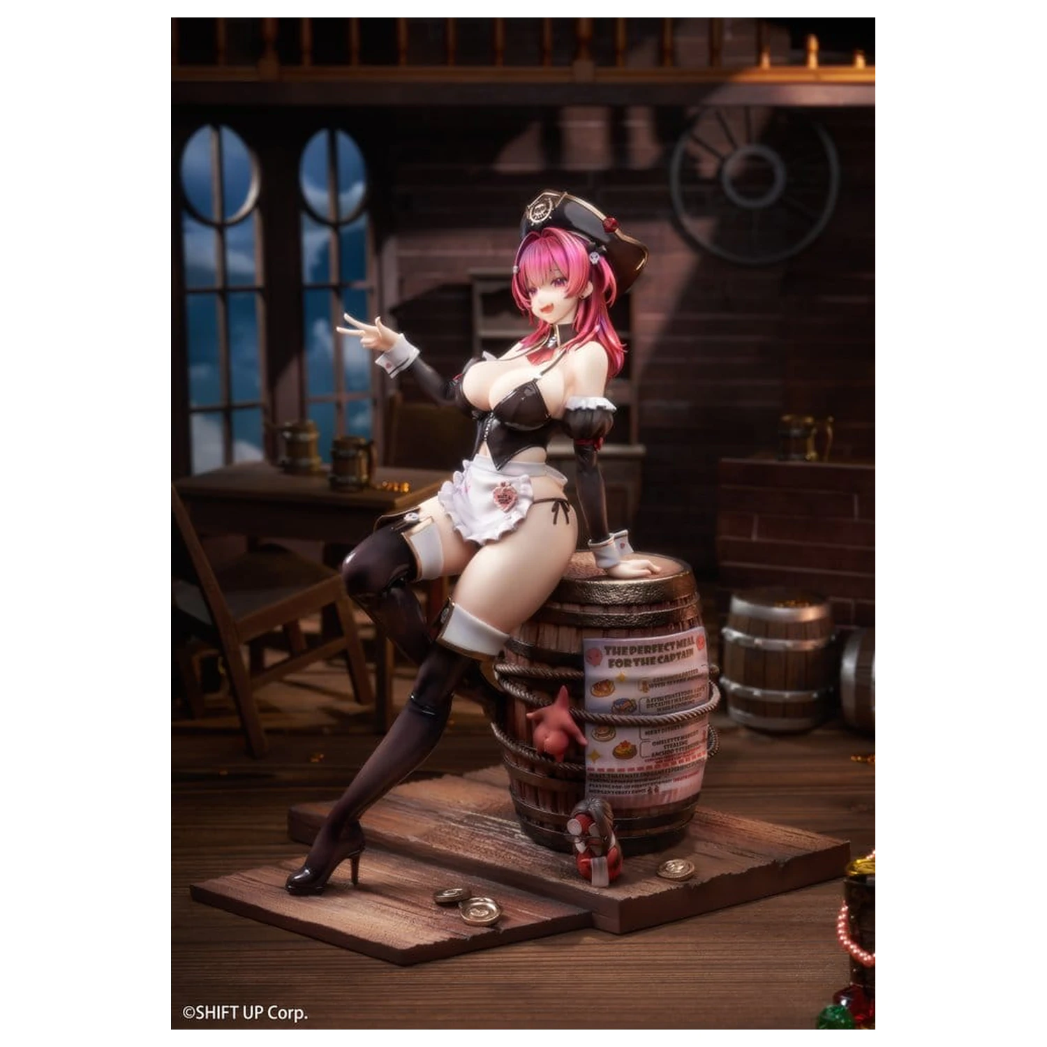 Goddess of Victory: Nikke PVC kip 1/4 Mast: Romantic Maid Deluxe Edtition 42 cm fotografija izdelka