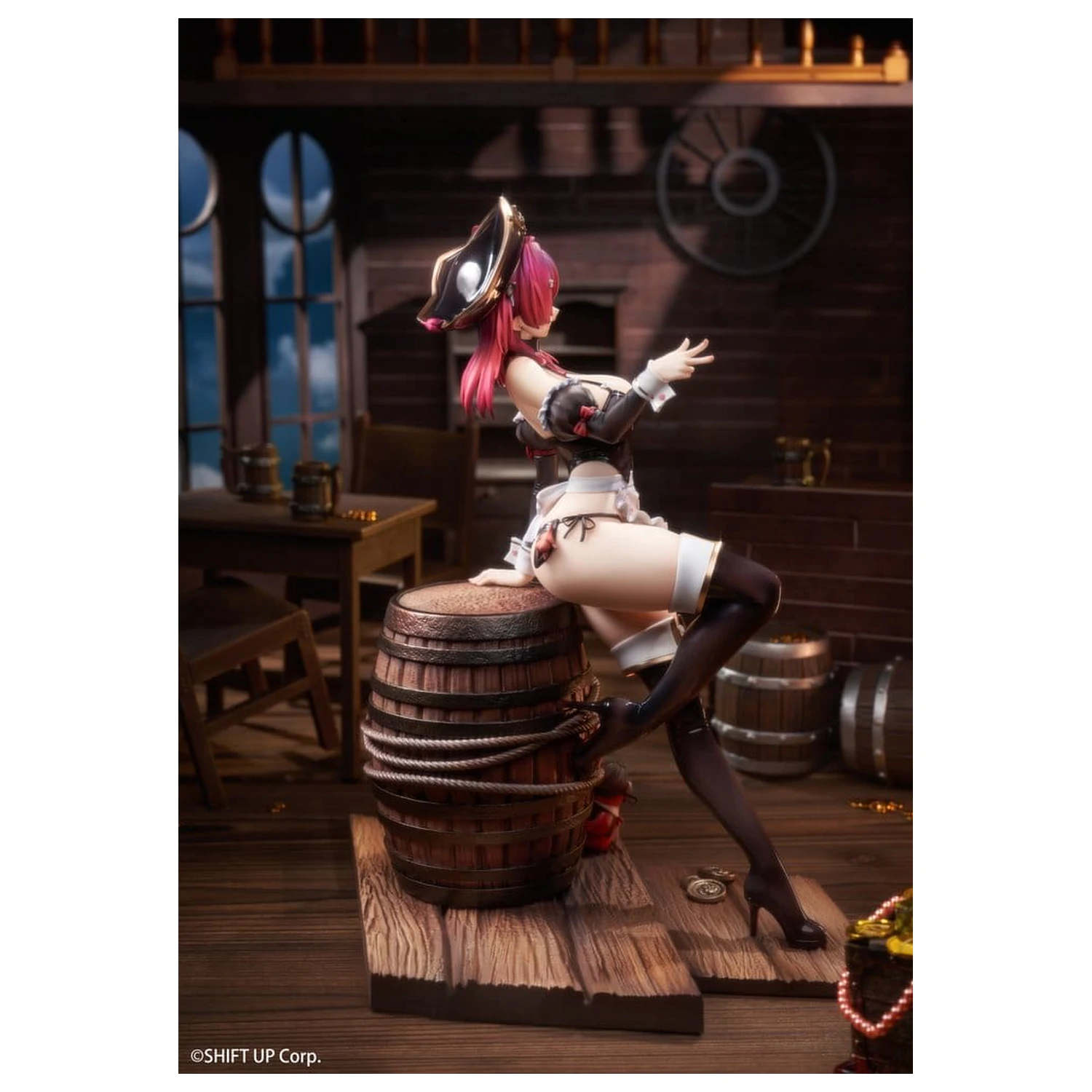 Goddess of Victory: Nikke PVC kip 1/4 Mast: Romantic Maid Deluxe Edtition 42 cm fotografija izdelka