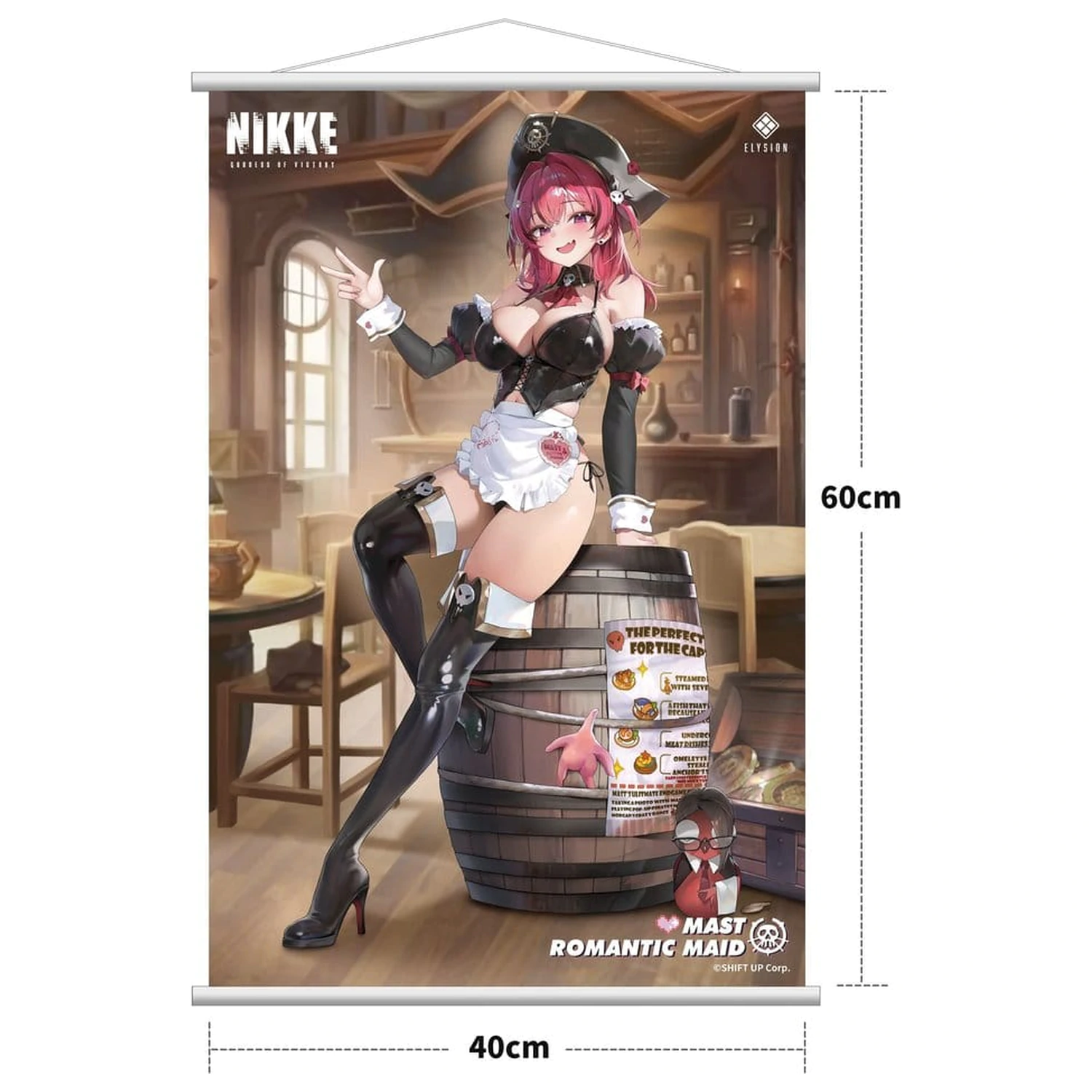Goddess of Victory: Nikke PVC kip 1/4 Mast: Romantic Maid Deluxe Edtition 42 cm fotografija izdelka