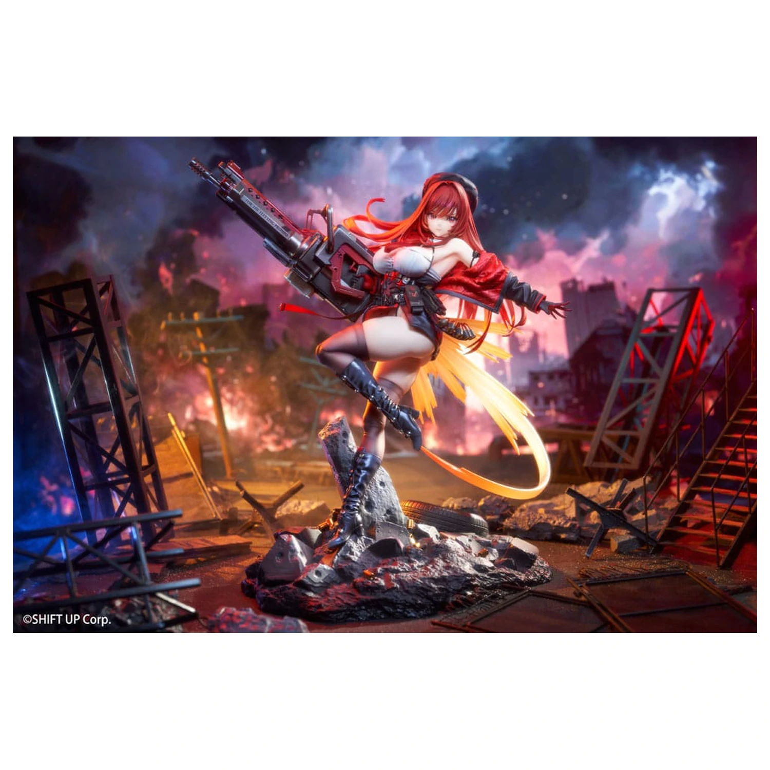 Goddess of Victory: Nikke PVC kip 1/4 Nikke Rapi: Red Hood DX Ver. 47 cm fotografija izdelka