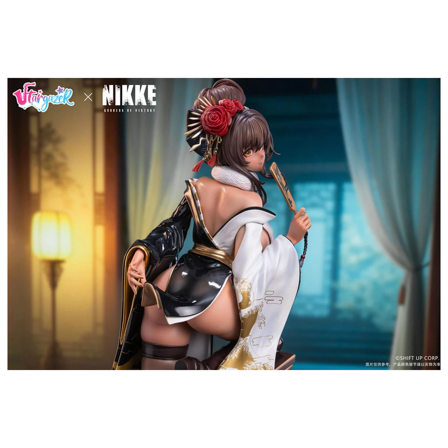 Goddess of Victory: Nikke PVC kip 1/4 Noir Black Rabbit 48 cm fotografija izdelka