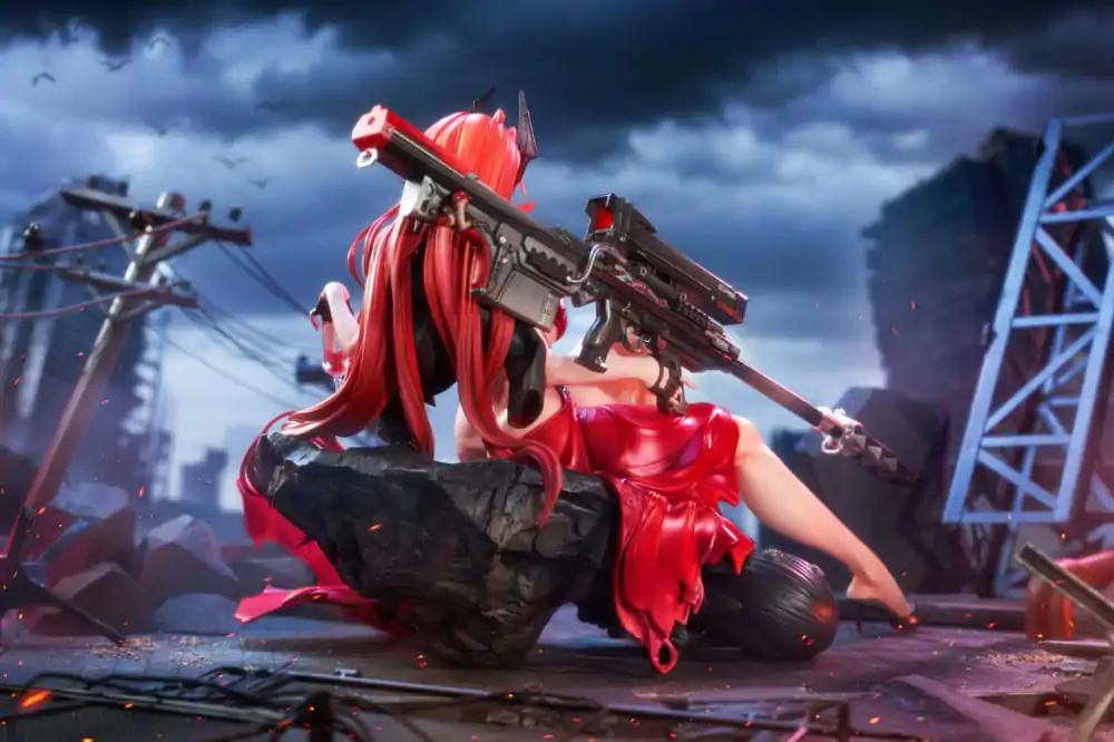 Goddess of Victory: Nikke PVC Kip 1/4 Red Hood Nonsense Red Deluxe Edtition 28 cm fotografija izdelka