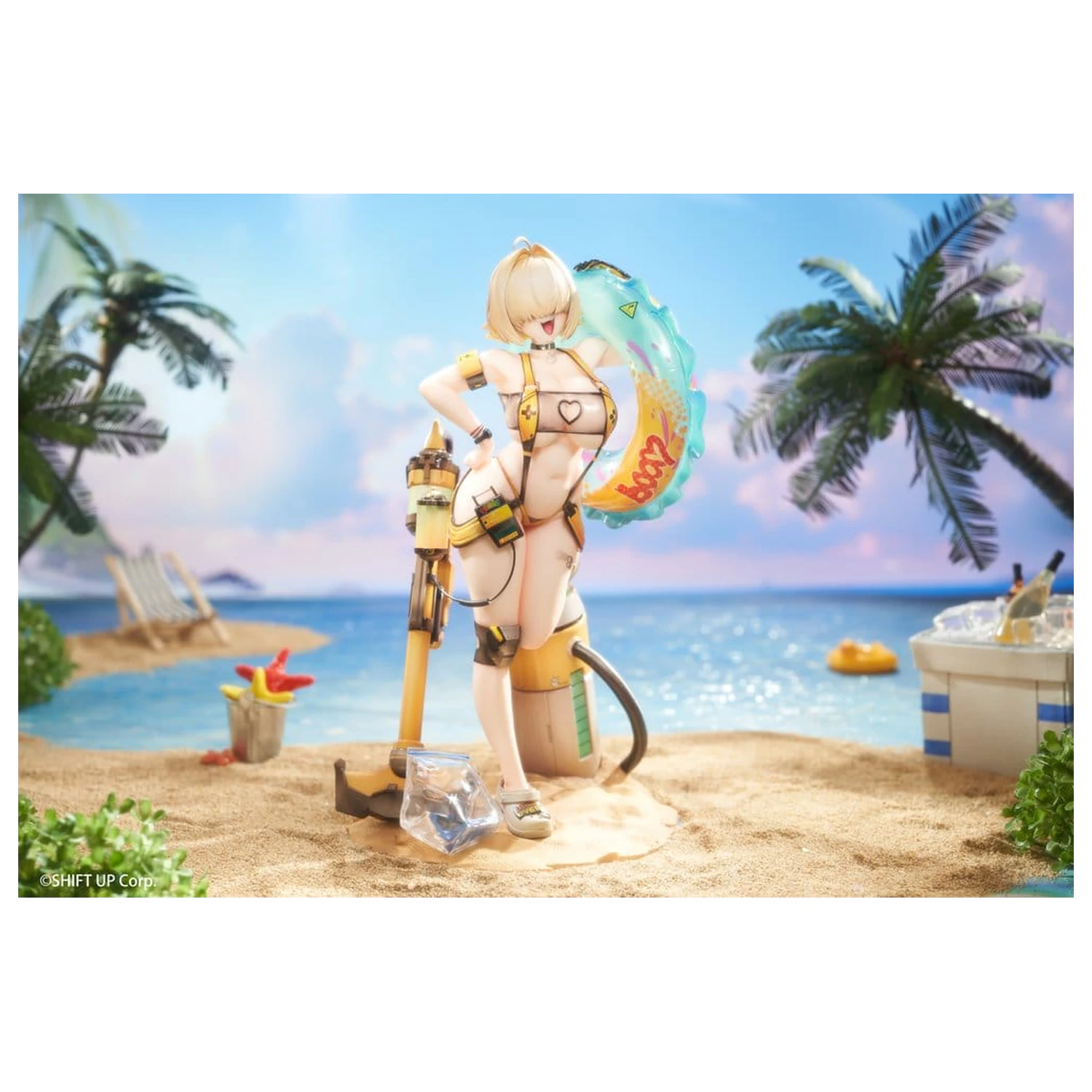 Goddess of Victory: Nikke PVC kip 1/7 Elegg: Boom and Shock 28 cm fotografija izdelka
