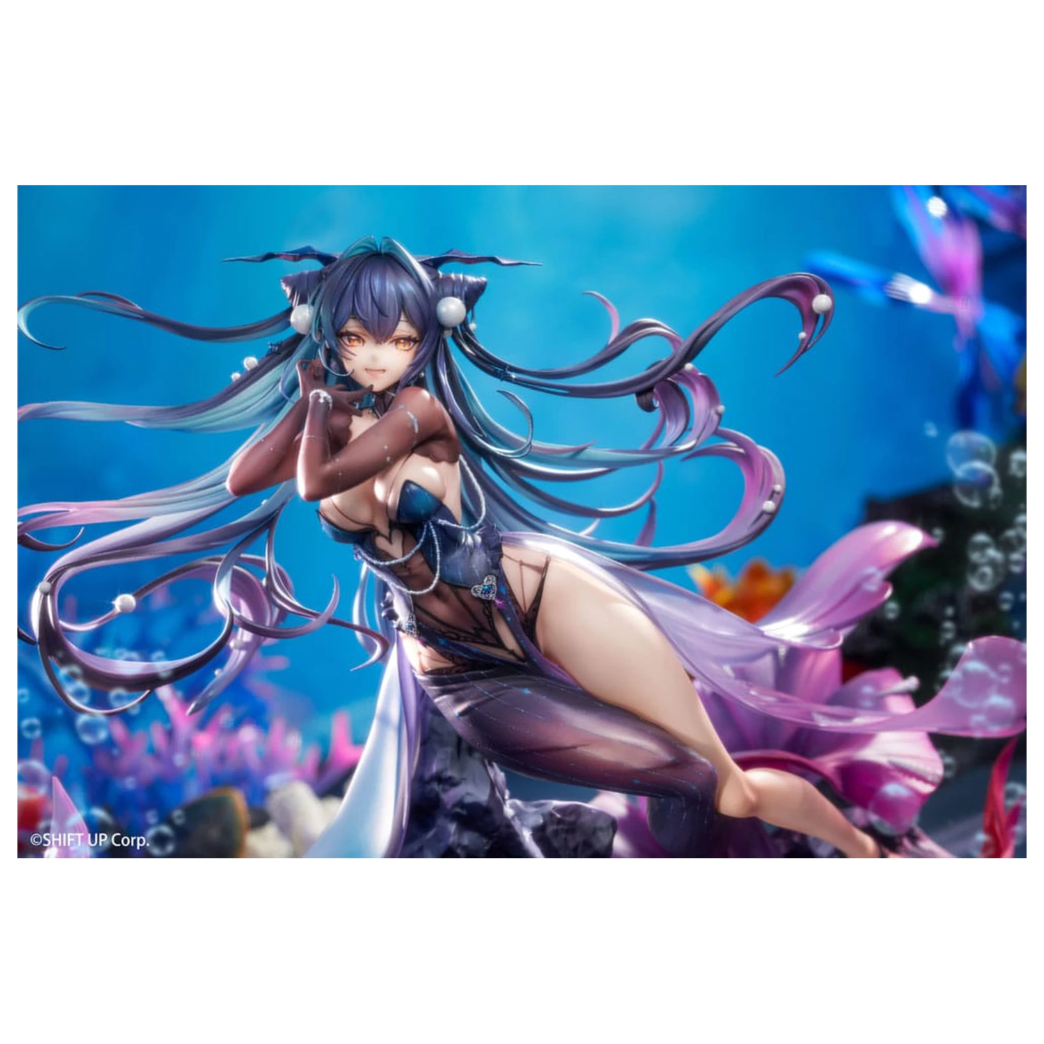 Goddess of Victory: Nikke PVC kip 1/7 Mala morska deklica Brezno Cvet 24 cm fotografija izdelka