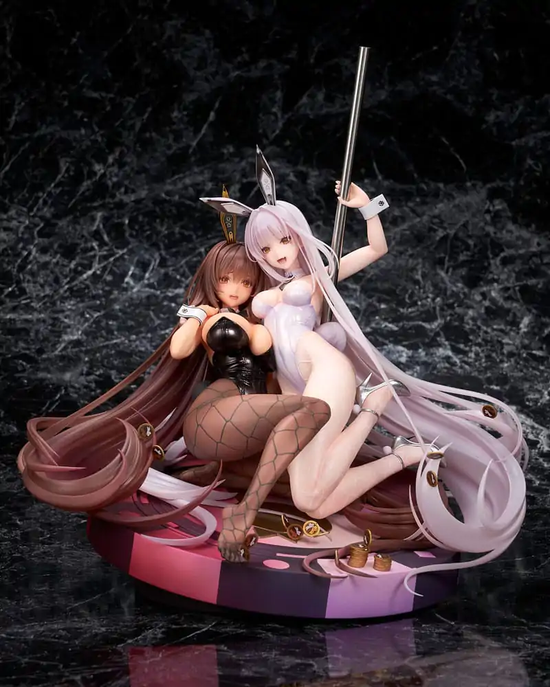 Goddess of Victory: Nikke kip 1/7 Noir & Blanc Bunny X 777 Ver. 28 cm fotografija izdelka