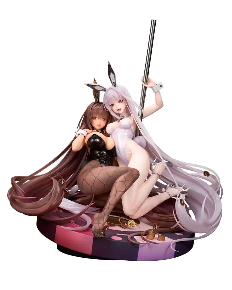 Goddess of Victory: Nikke kip 1/7 Noir & Blanc Bunny X 777 Ver. 28 cm fotografija izdelka