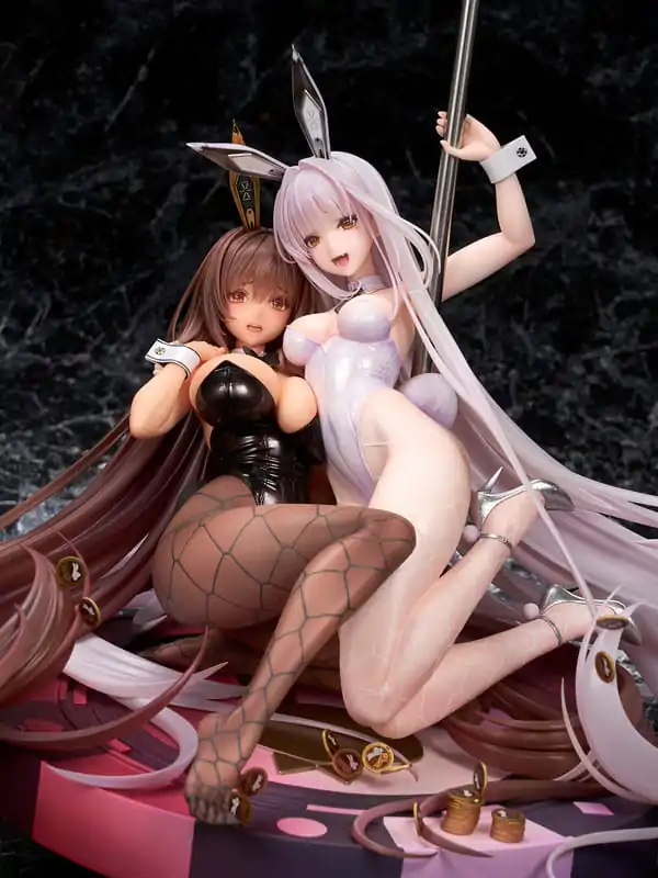 Goddess of Victory: Nikke kip 1/7 Noir & Blanc Bunny X 777 Ver. 28 cm fotografija izdelka