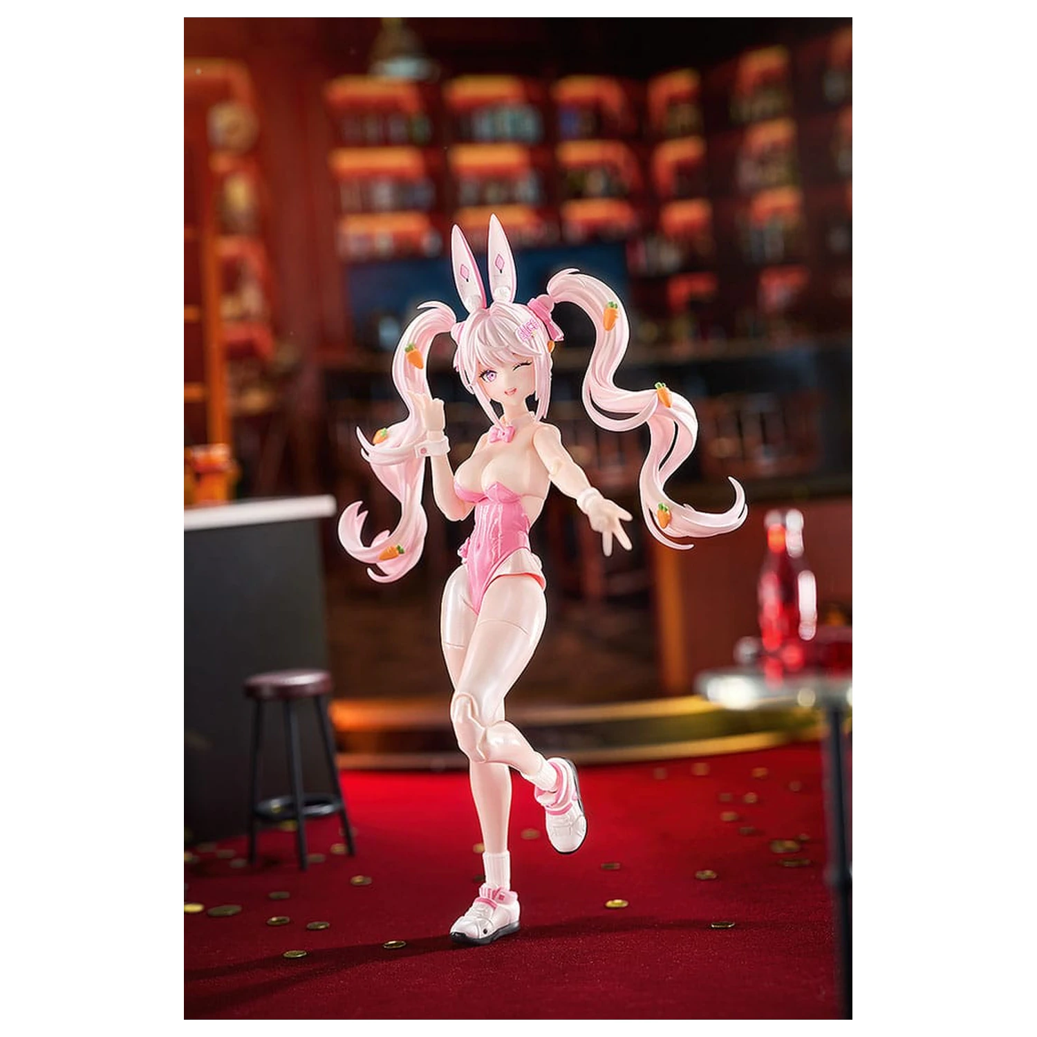 Goddess of Victory: Nikke Hyper Body akcijska figura Alice: Wonderland Bunny 15 cm fotografija izdelka