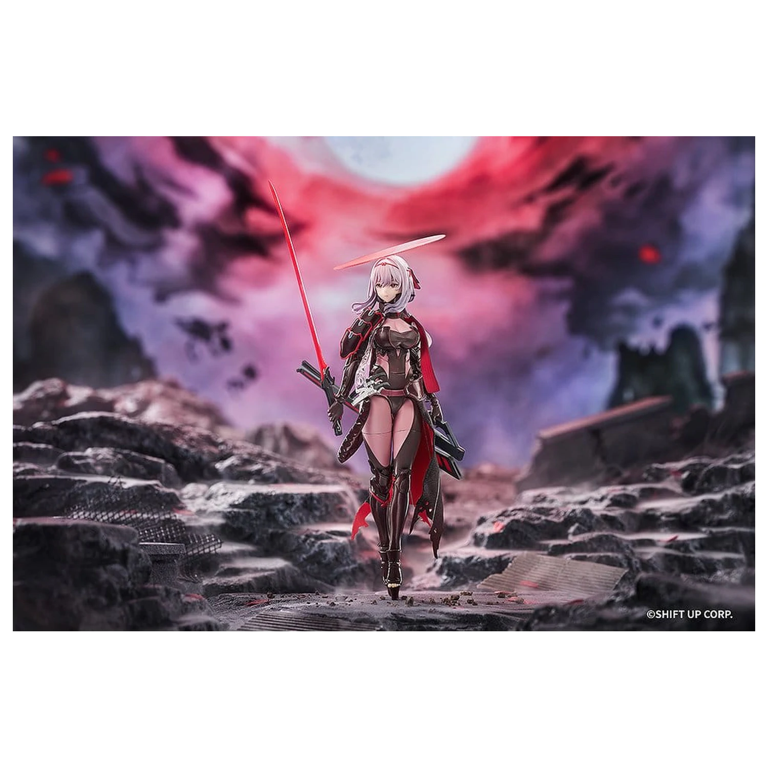 Goddess of Victory: Nikke Hyper Body akcijska figura Guren: Black Shadow 15 cm fotografija izdelka