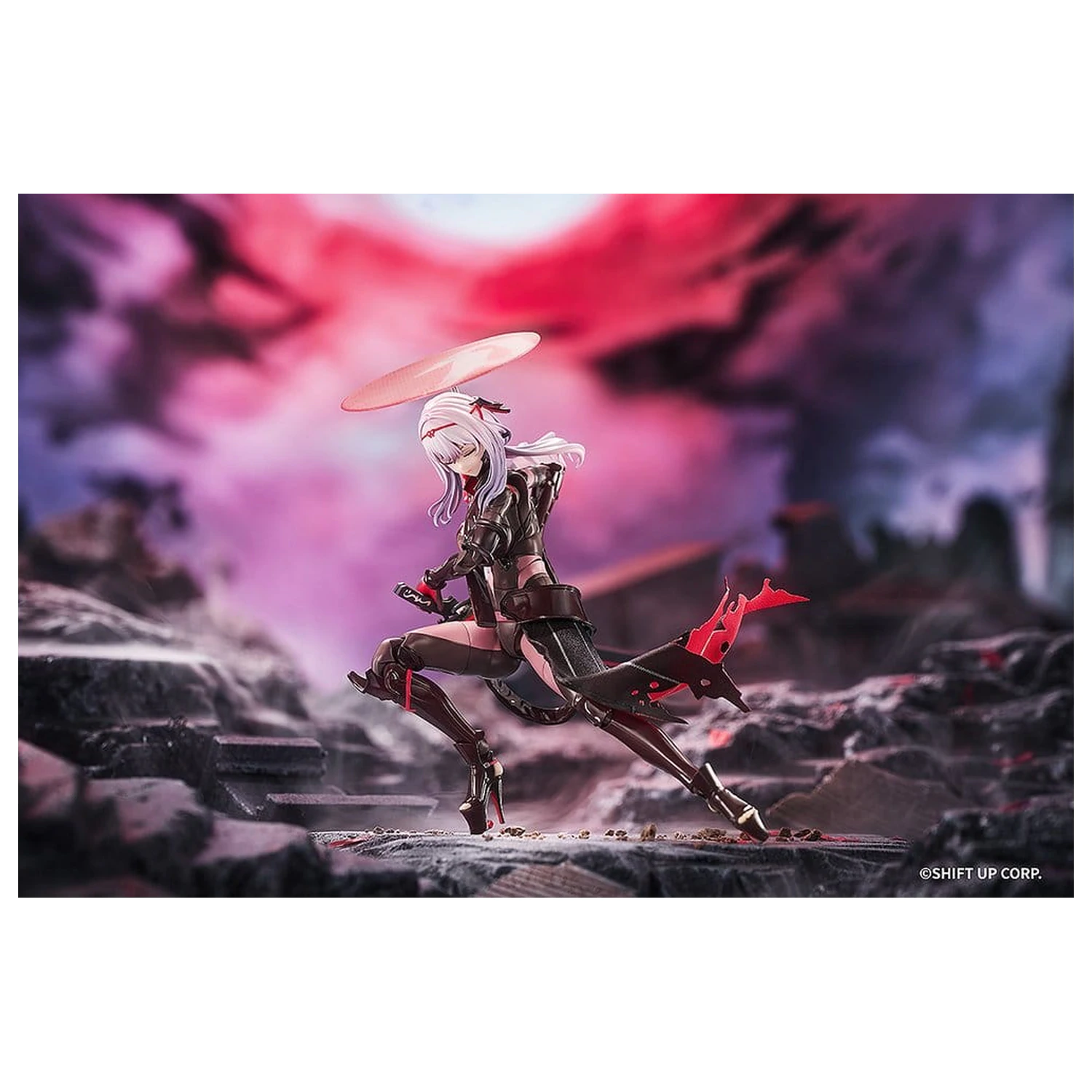 Goddess of Victory: Nikke Hyper Body akcijska figura Guren: Black Shadow 15 cm fotografija izdelka