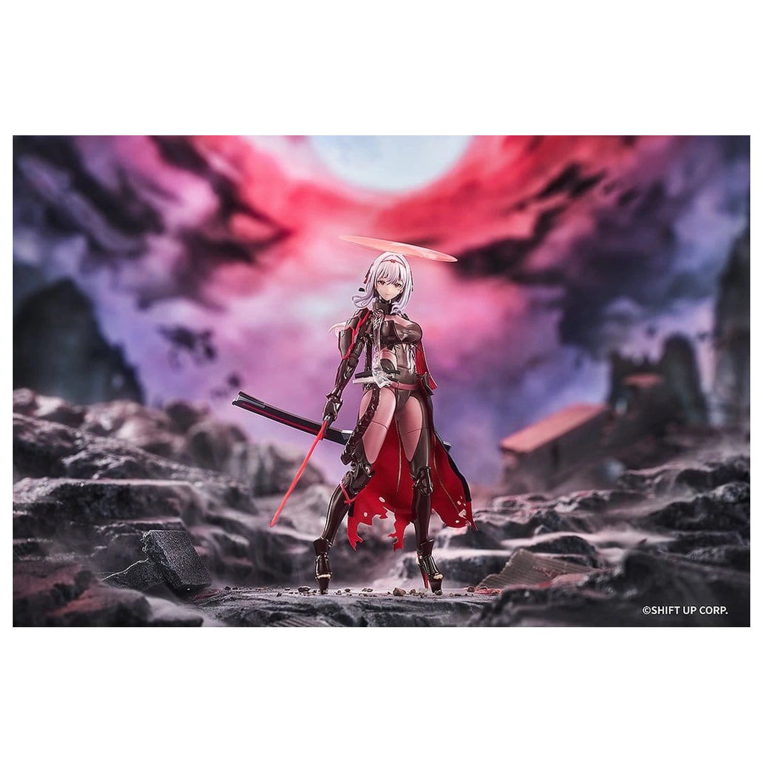 Goddess of Victory: Nikke Hyper Body akcijska figura Guren: Black Shadow 15 cm fotografija izdelka