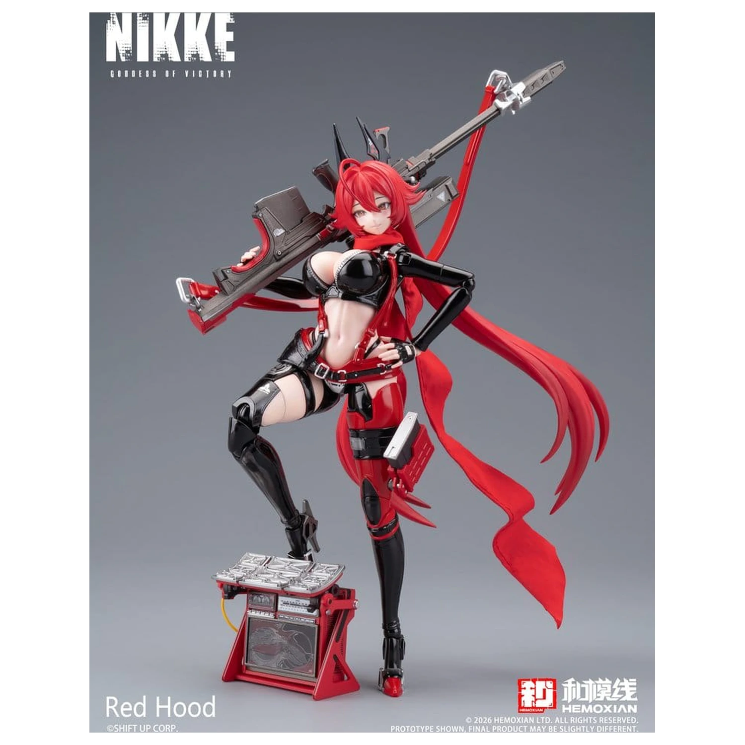 Goddess of Victory: Nikke Plastic Model Kit 1/12 Red Hood 18 cm fotografija izdelka