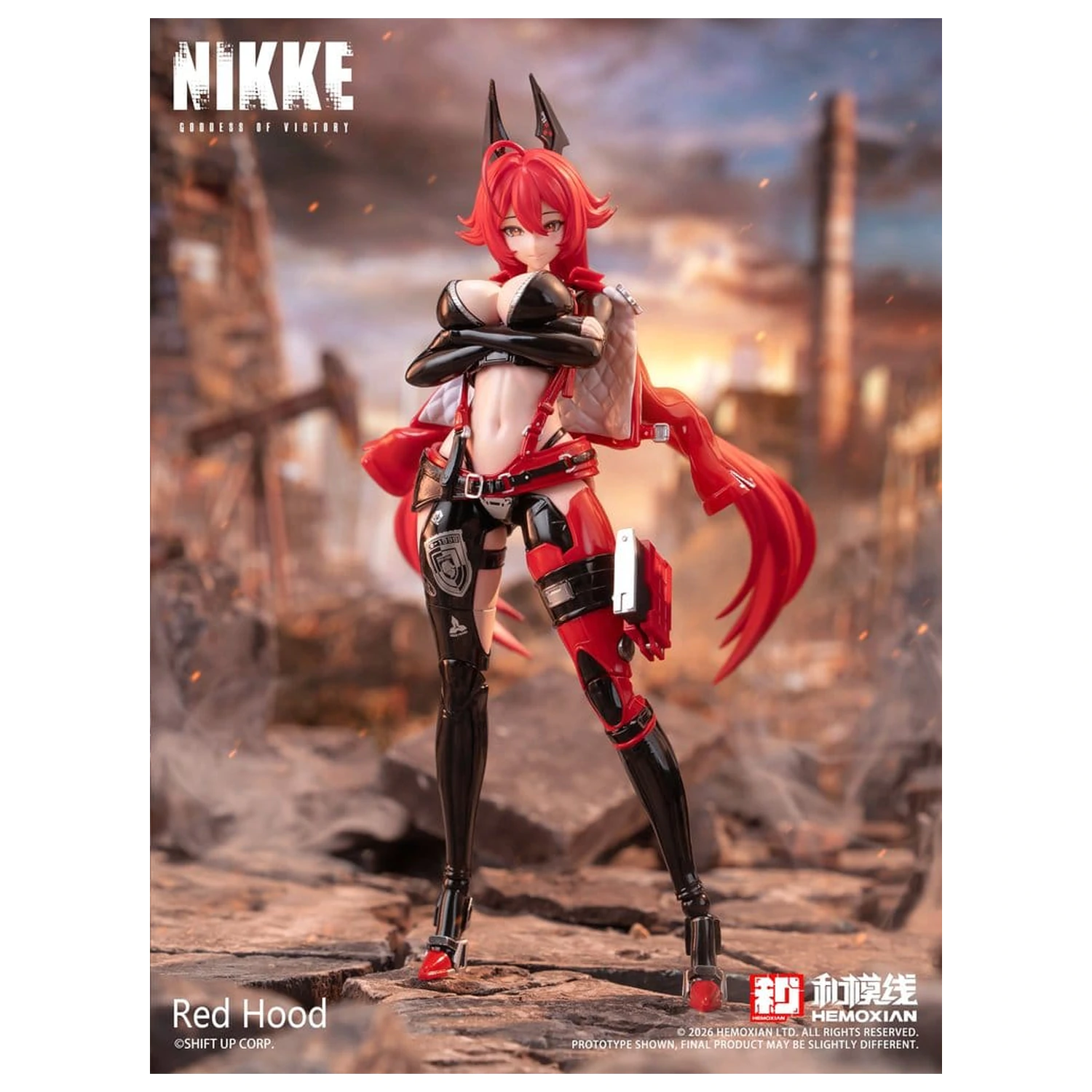 Goddess of Victory: Nikke Plastic Model Kit 1/12 Red Hood 18 cm fotografija izdelka
