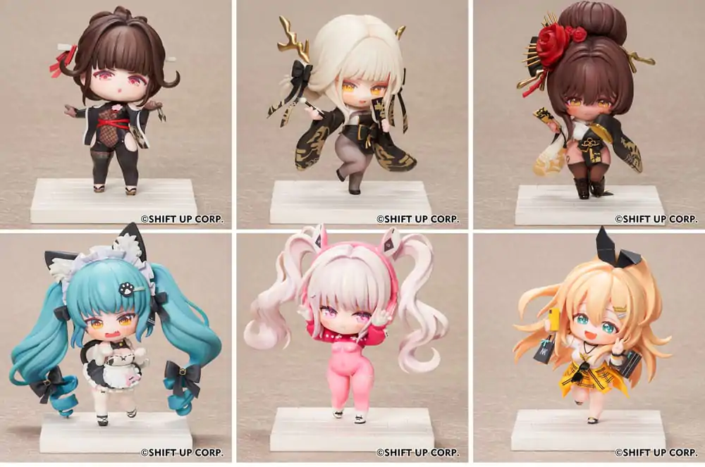 Goddess of Victory: Nikke SAC Series Mini Figurice 6-Pack Chibi 10 cm fotografija izdelka