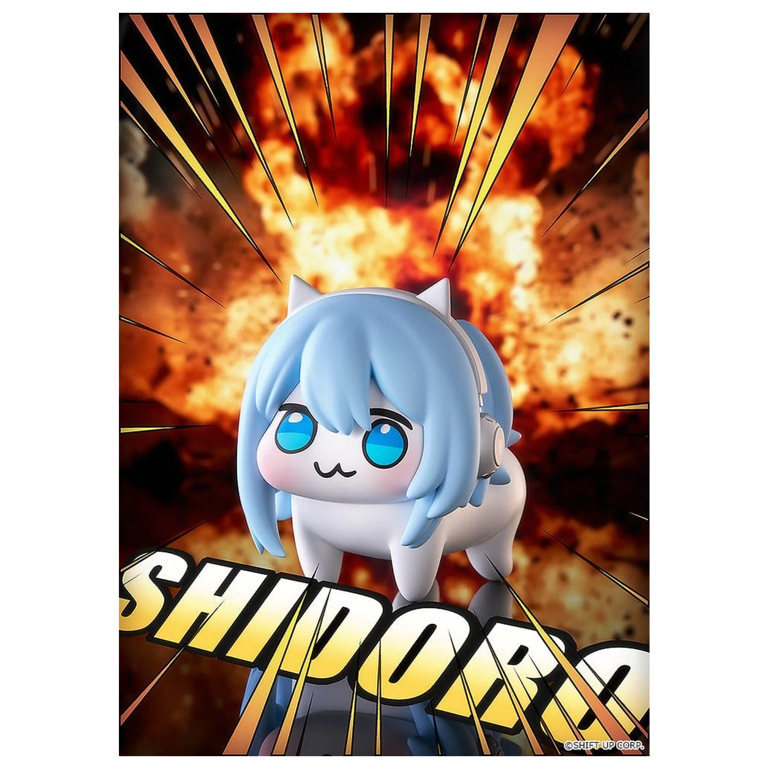 Goddess of Victory: Nikke mehka vinilna hranilnik Shidoro 13 cm fotografija izdelka