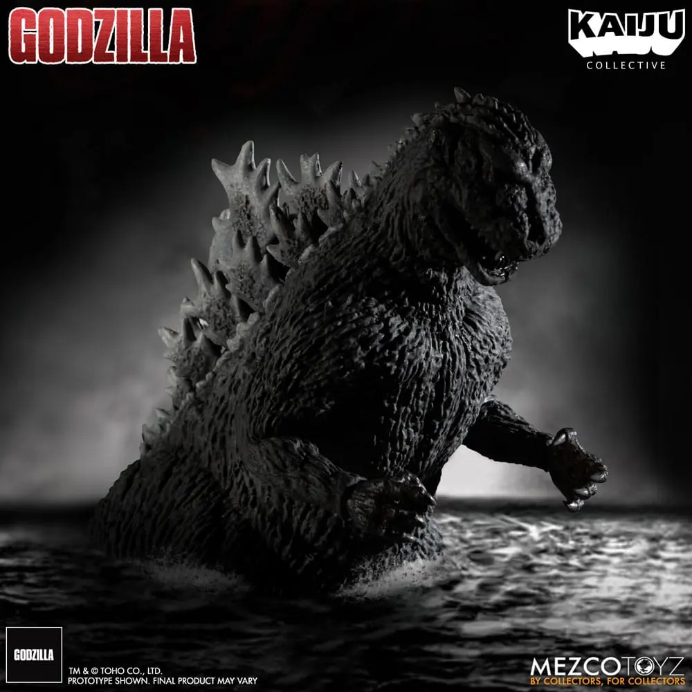 Godzilla (1954) Kaiju Collective Akcijska figura Godzilla - Black & White Edition 20 cm fotografija izdelka