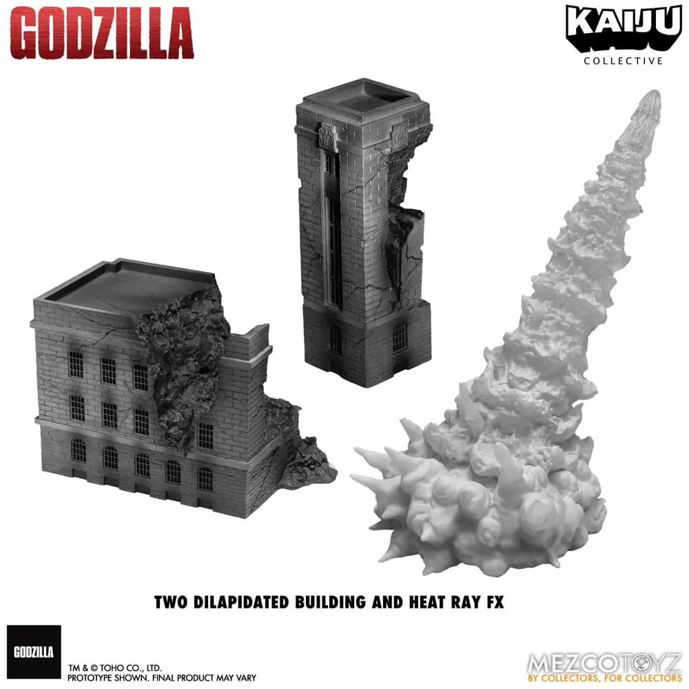 Godzilla (1954) Kaiju Collective Akcijska figura Godzilla - Black & White Edition 20 cm fotografija izdelka