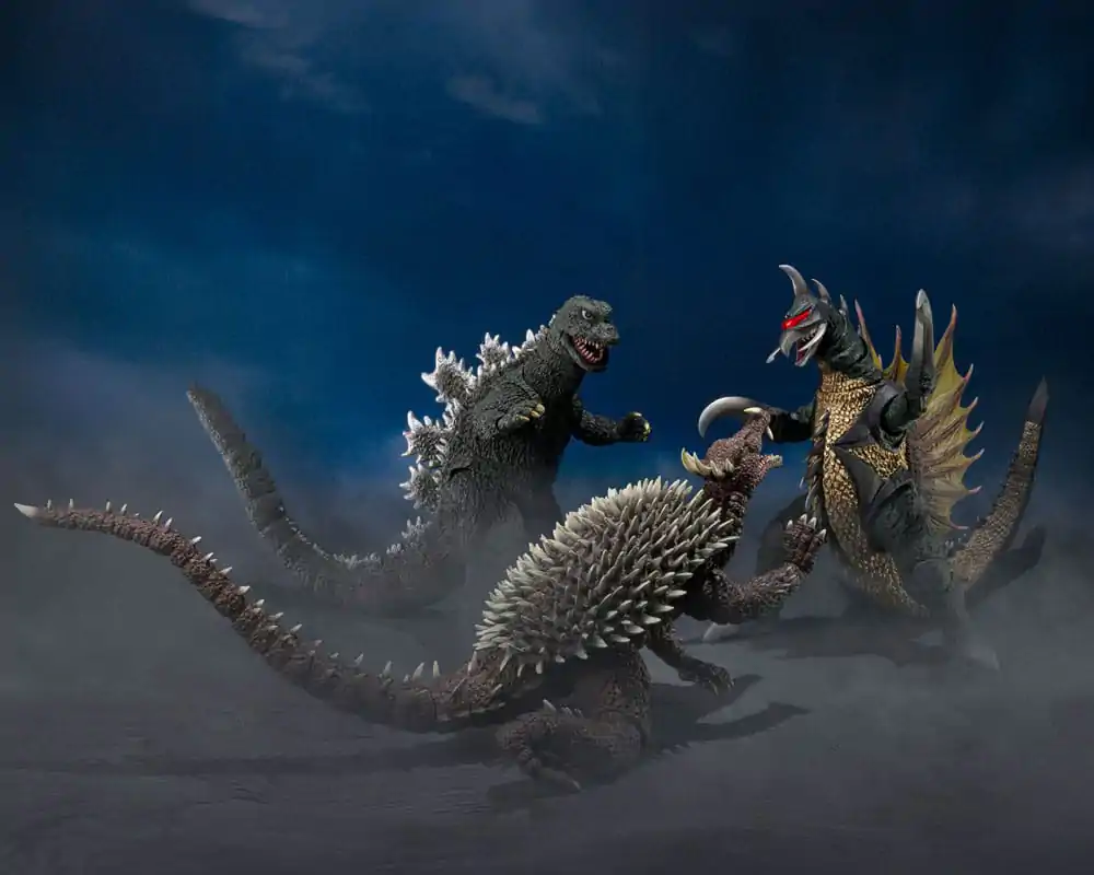 Godzilla 1972 S.H. MonsterArts akcijska figura Anguirus fotografija izdelka