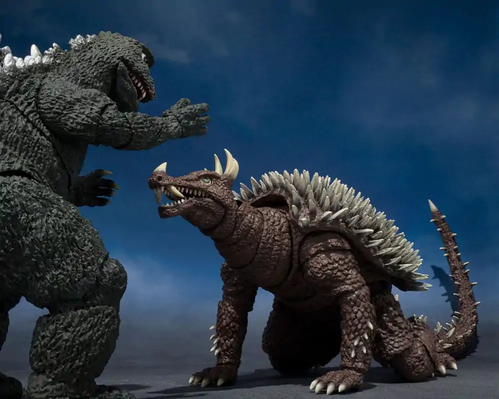 Godzilla 1972 S.H. MonsterArts akcijska figura Anguirus fotografija izdelka