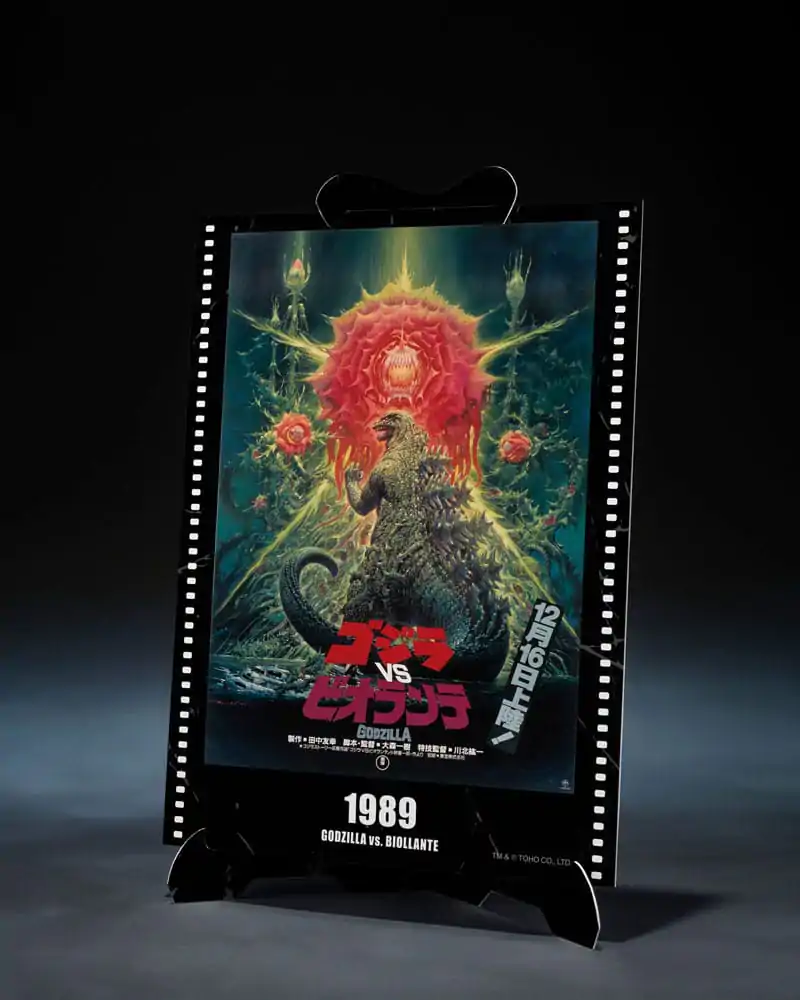 Godzilla (1989) S.H. Monster Arts Akcijska figura Godzilla vs. Biollante Movie Graphic Plus 16 cm fotografija izdelka