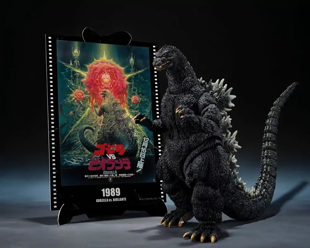 Godzilla (1989) S.H. Monster Arts Akcijska figura Godzilla vs. Biollante Movie Graphic Plus 16 cm fotografija izdelka