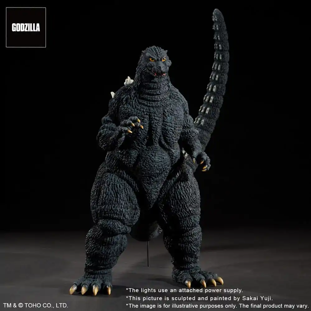 Godzilla 1993 TOHO Yuji Sakai Modeling Collection PVC Kip Godzilla Gallant Figure in the Suzuka Mountains 35 cm fotografija izdelka