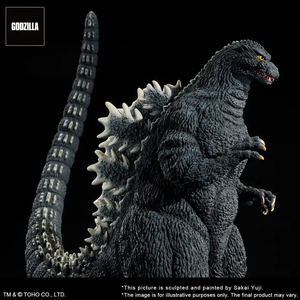 Godzilla 1993 TOHO Yuji Sakai Modeling Collection PVC Kip Godzilla Gallant Figure in the Suzuka Mountains 35 cm fotografija izdelka