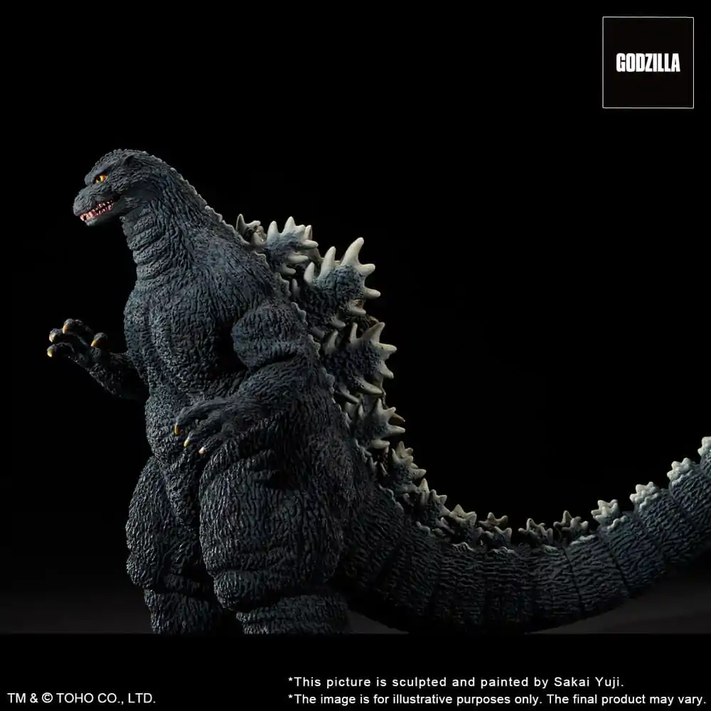 Godzilla 1993 TOHO Yuji Sakai Modeling Collection PVC Kip Godzilla Gallant Figure in the Suzuka Mountains 35 cm fotografija izdelka