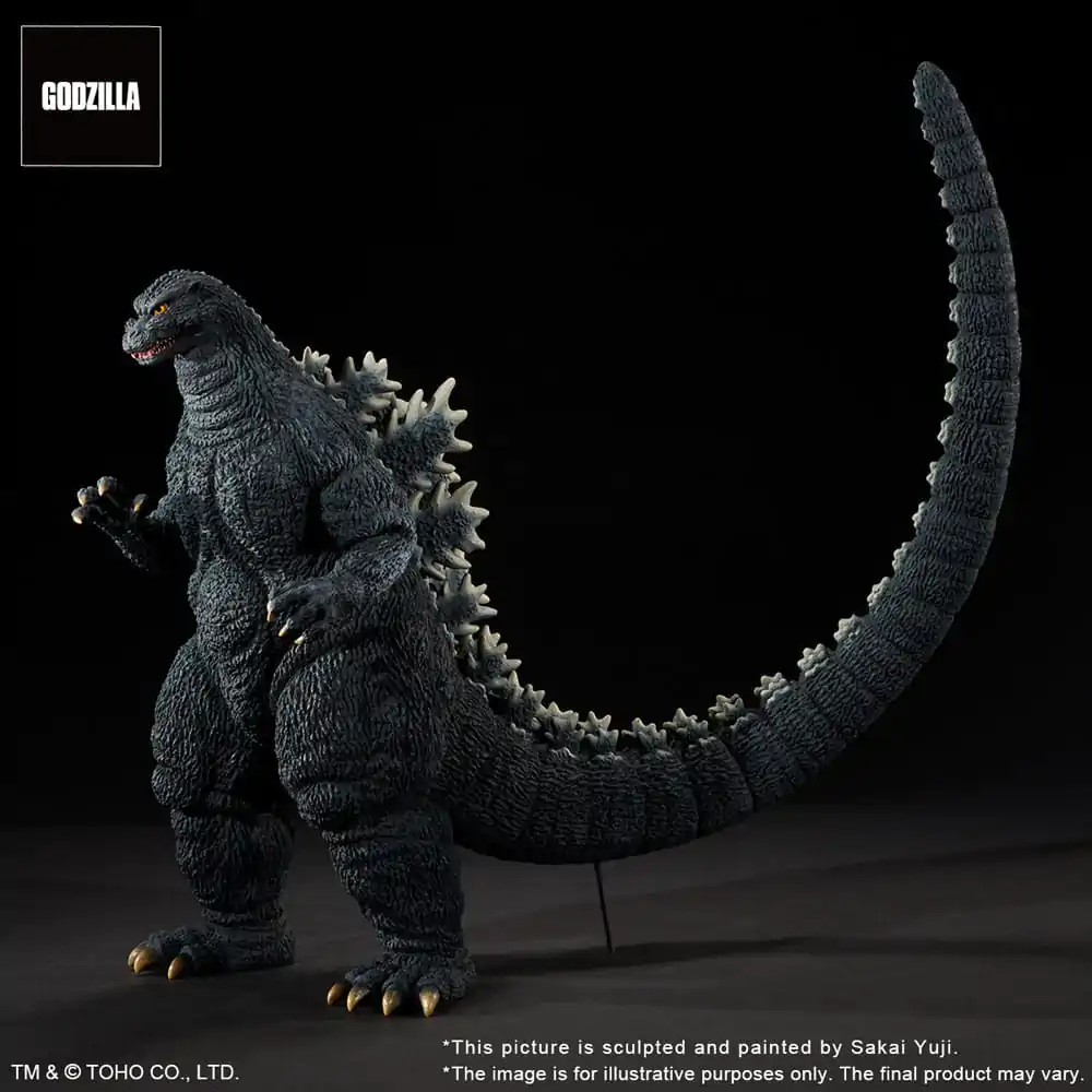 Godzilla 1993 TOHO Yuji Sakai Modeling Collection PVC Kip Godzilla Gallant Figure in the Suzuka Mountains 35 cm fotografija izdelka