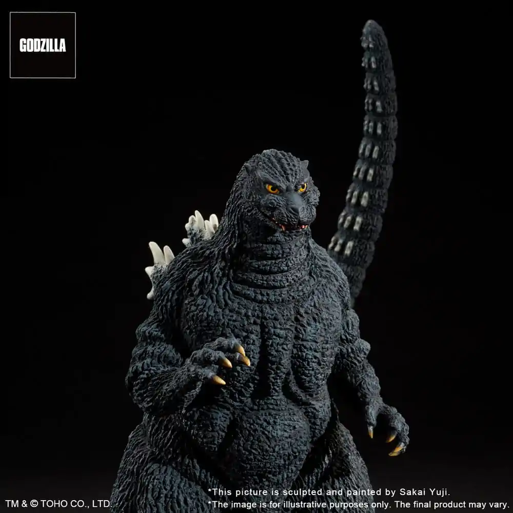 Godzilla 1993 TOHO Yuji Sakai Modeling Collection PVC Kip Godzilla Gallant Figure in the Suzuka Mountains 35 cm fotografija izdelka