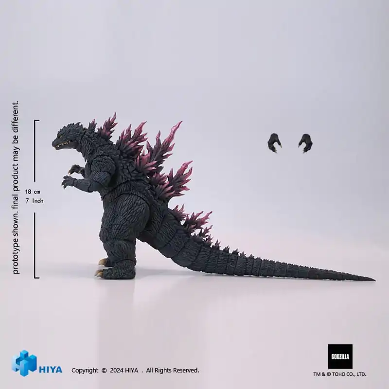 Godzilla 2000: Millennium (1999) Exquisite Basic akcijska figura Godzilla 18 cm fotografija izdelka