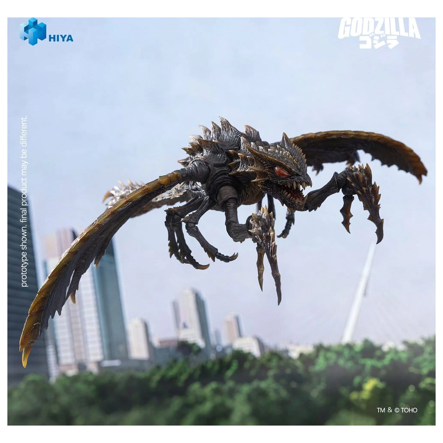 Godzilla (2000) vs. Megaguirus Exquisite Basic Series akcijska figura Megaguirus 25 cm fotografija izdelka