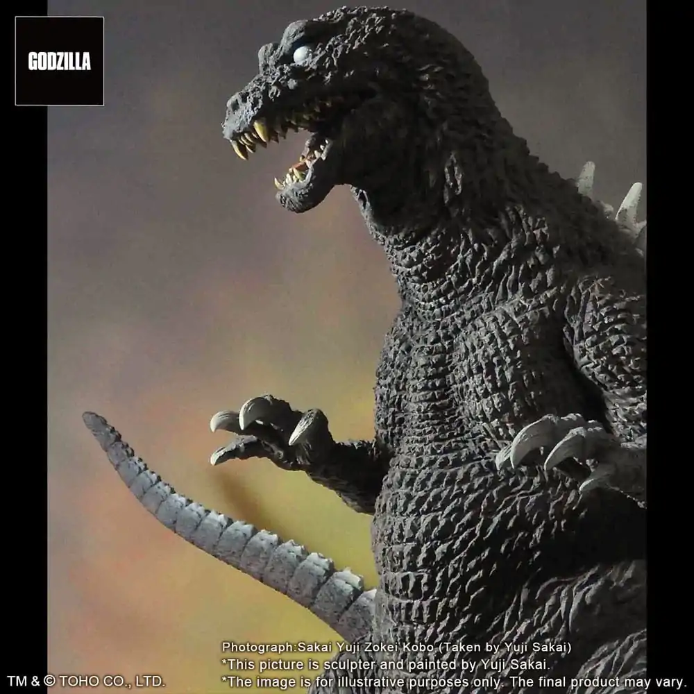 Godzilla 2001 Mothra and King Ghidorah: Giant Monsters All-Out Attac TOHO Yuji Sakai Modeling Collection PVC Kip Godzilla 28 cm fotografija izdelka