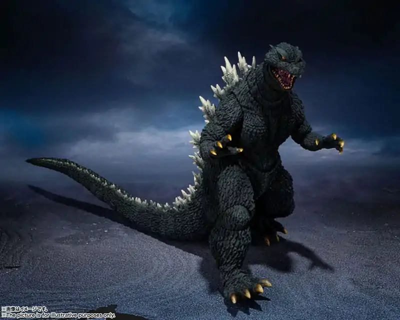 Godzilla 2004 S.H. MonsterArts akcijska figura Godzilla fotografija izdelka