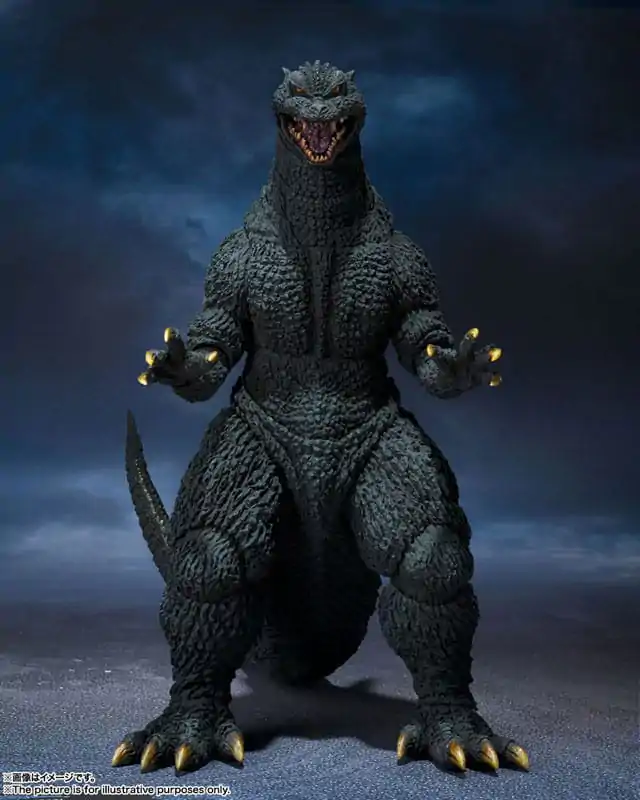 Godzilla 2004 S.H. MonsterArts akcijska figura Godzilla fotografija izdelka