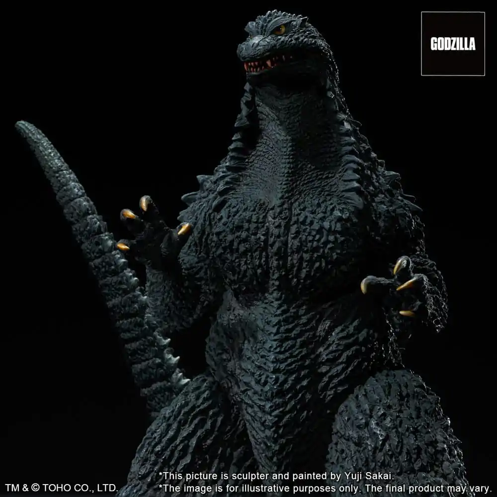 Godzilla against Mechagodzilla 2002 TOHO Yuji Sakai Modeling Collection PVC Kip Godzilla Battle in the Storm 28 cm fotografija izdelka
