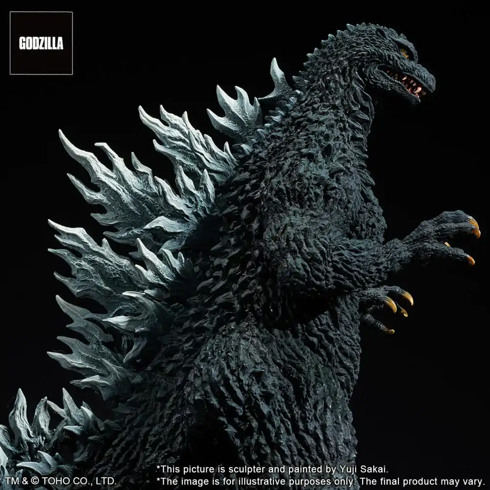 Godzilla against Mechagodzilla 2002 TOHO Yuji Sakai Modeling Collection PVC Kip Godzilla Battle in the Storm 28 cm fotografija izdelka