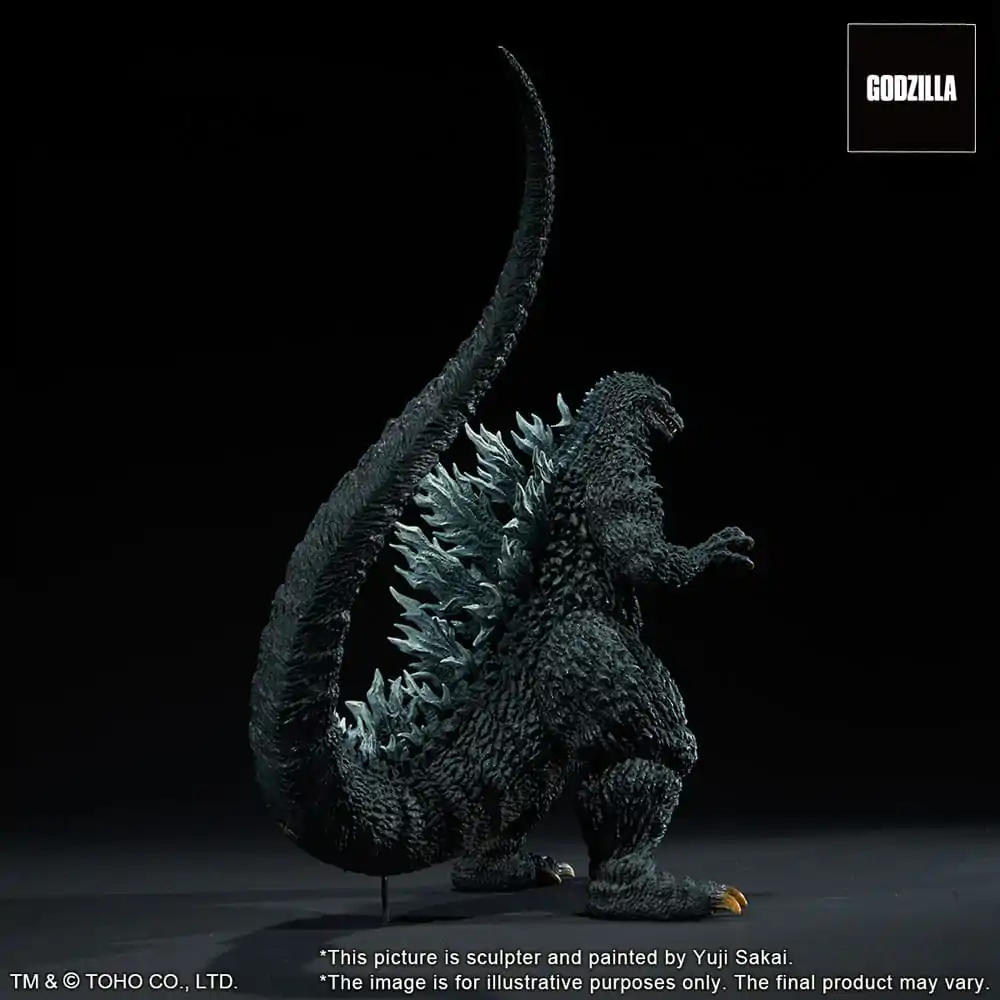 Godzilla against Mechagodzilla 2002 TOHO Yuji Sakai Modeling Collection PVC Kip Godzilla Battle in the Storm 28 cm fotografija izdelka